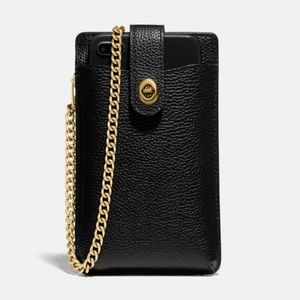 *NEW* Coach Turnlock Chain Phone Crossbody